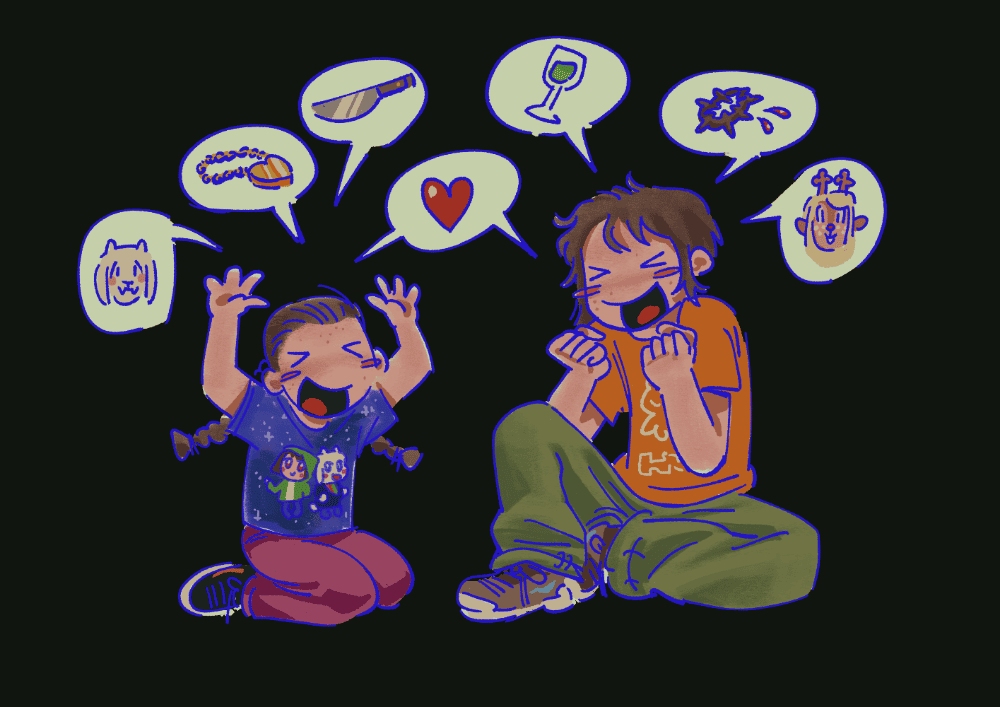 me as a kid raving about undertale and me now raving about deltarune